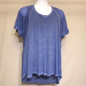 Free People Oversized T-Shirt (Periwinkle/Blue)